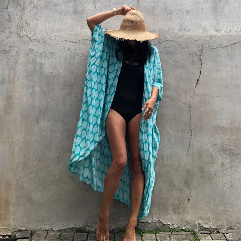 Kimono Swimsuit Dress